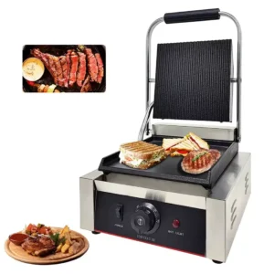 Electric Contact Grill Single Plate
