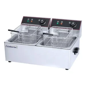 Electric Deep Fryer 2-Tank 2-Basket