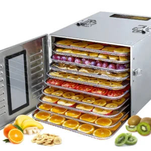 10 Trays Dehydrator Vegetable Fruit Dryer