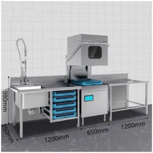 Commercial Fully Automatic Large Hotel Restaurant Professional Dishwasher