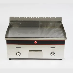 Gas Griddle with Rough Surface