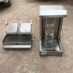 Gas Shawarma Machine With Toaster